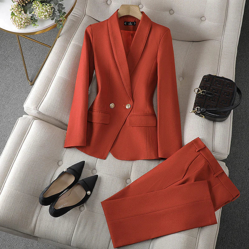 Kalea | Conjunto Elegante de Blazer y Pantalones