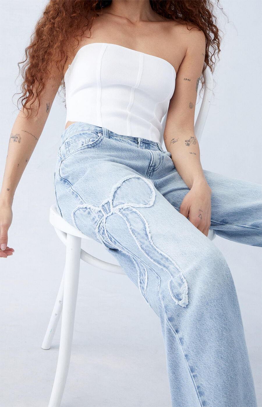 Elma | Jeans con Lazo