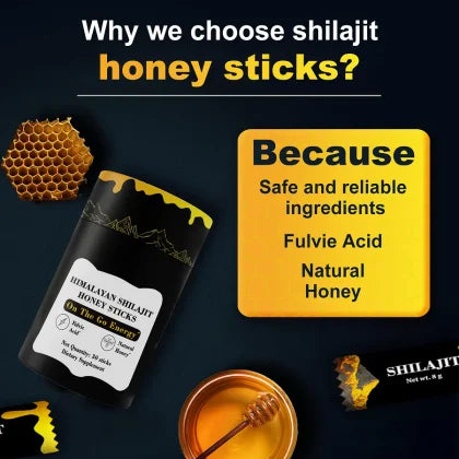 ShilaSticks | Palitos de Miel Shilajit del Himalaya