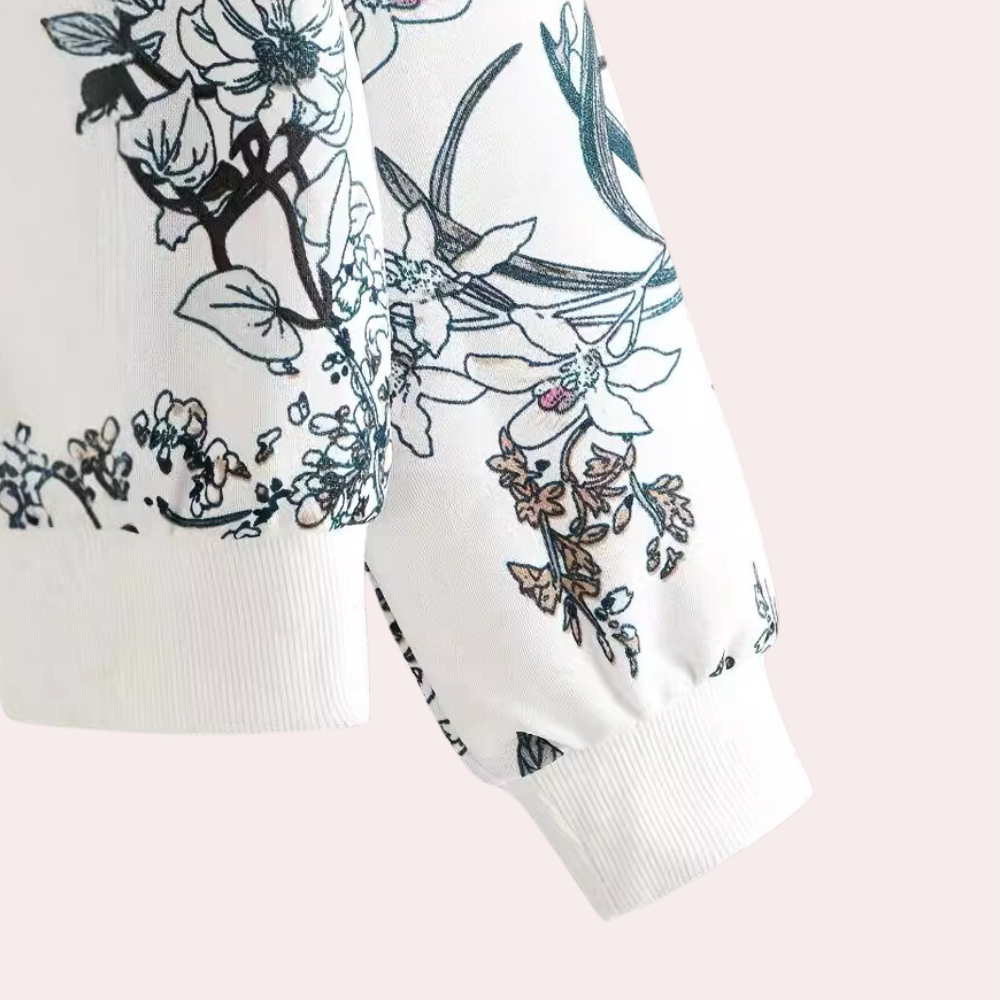Gracie | Suéter Moderno con Estampado Floral