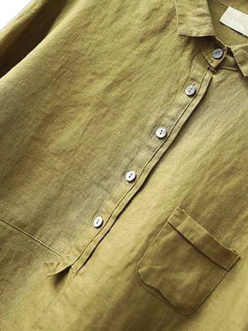 Amelia | Camisa Elegante de Manga Larga
