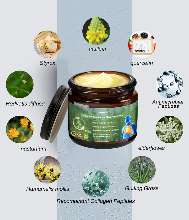 Lercea | Crema Reparadora de Pulmón de Mullein