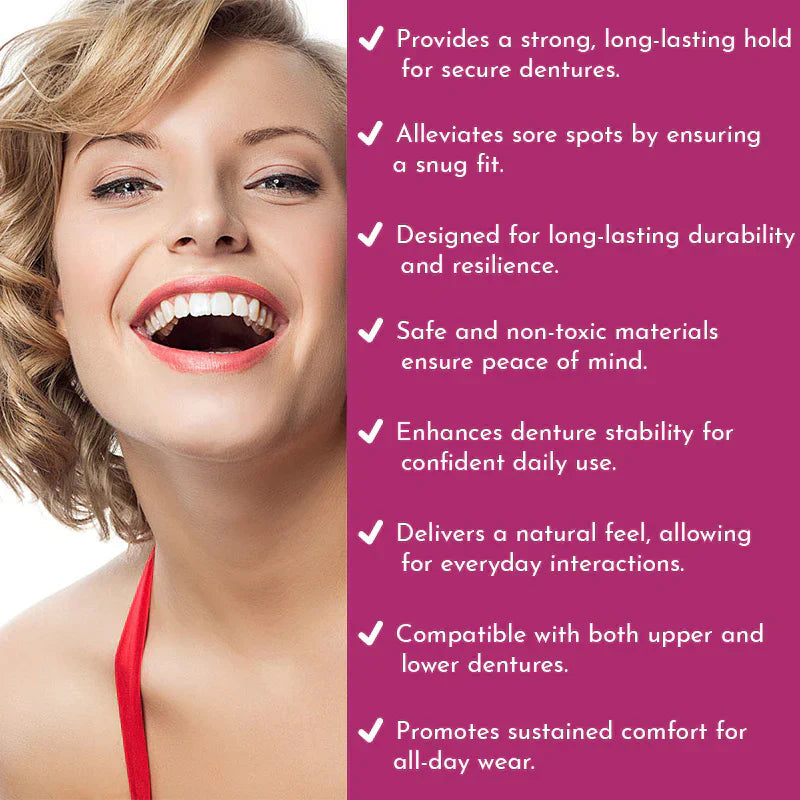 DentaSeal | Adhesivo para Dentaduras de Larga Duración