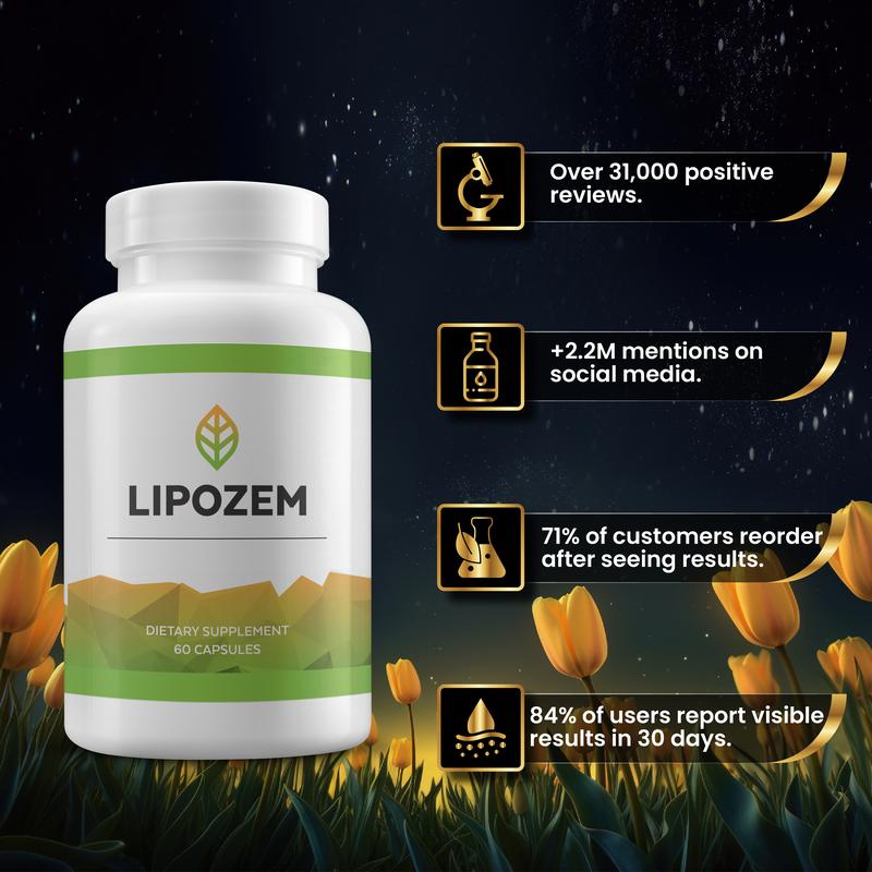 Lipozem | Fórmula Avanzada de BHB - Suplemento de Cuidado de la Salud