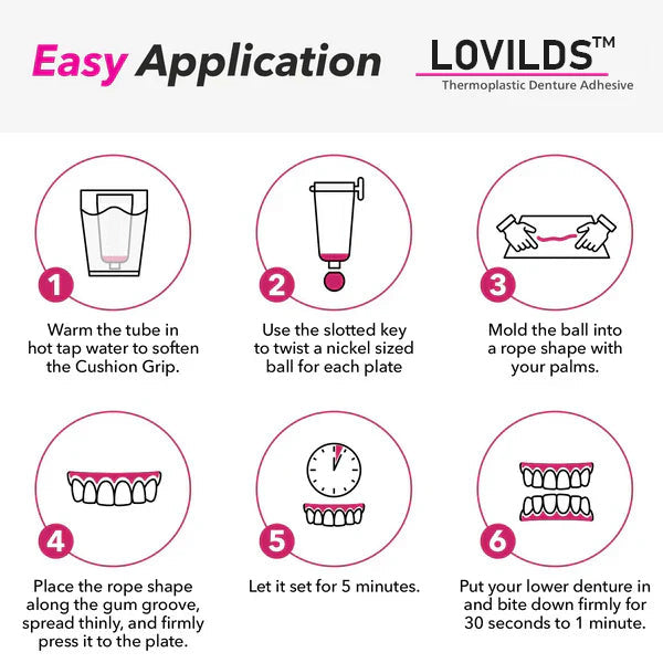 DentaSeal | Adhesivo para Dentaduras de Larga Duración