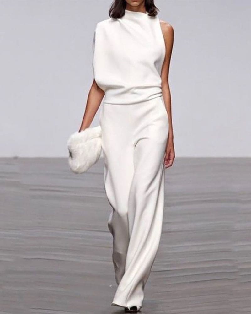 Kate | Mono Elegante de Cuello Alto