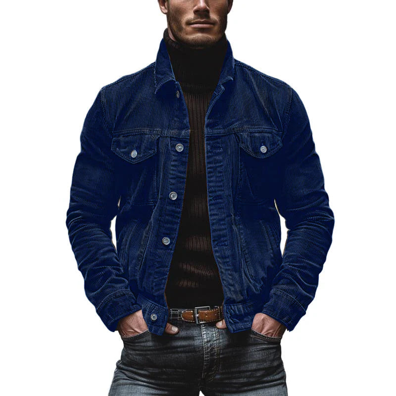 Eddie | Chaqueta Retro de Pana para Hombres