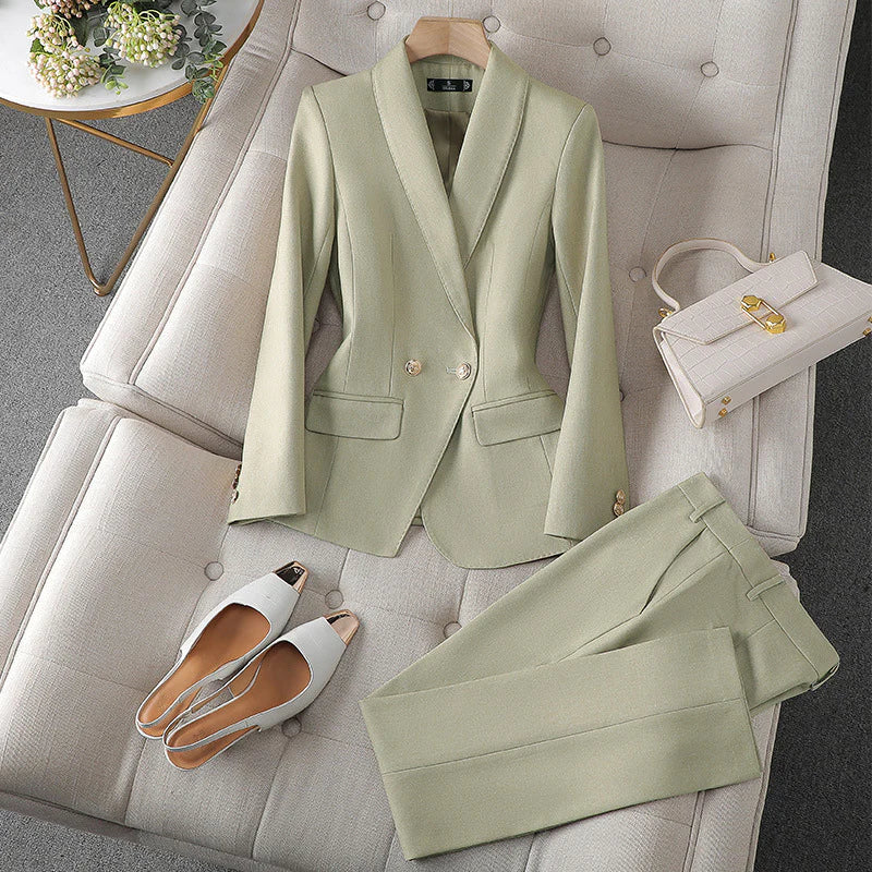 Kalea | Conjunto Elegante de Blazer y Pantalones