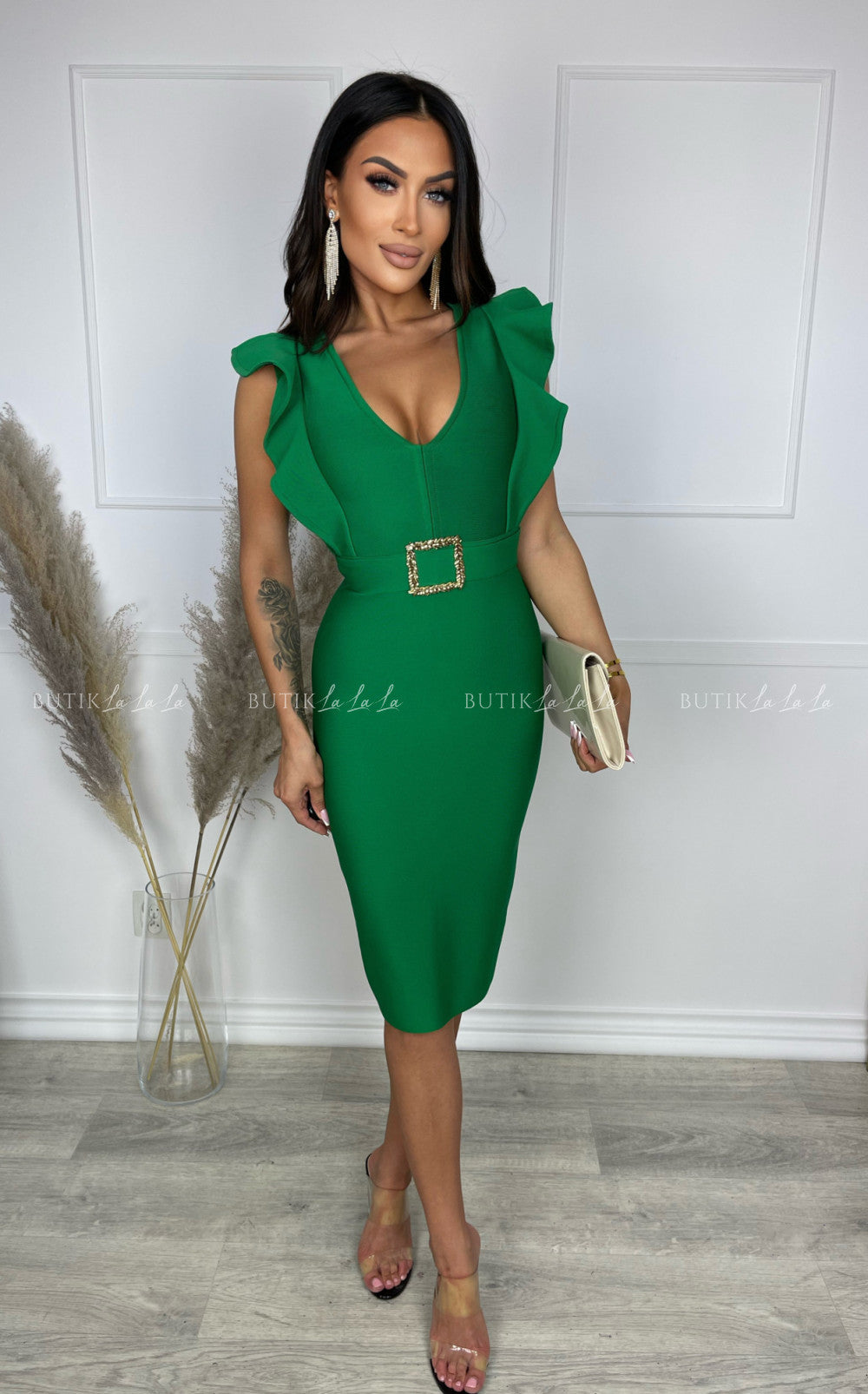 Brigitte | Vestido Midi estilo Casual