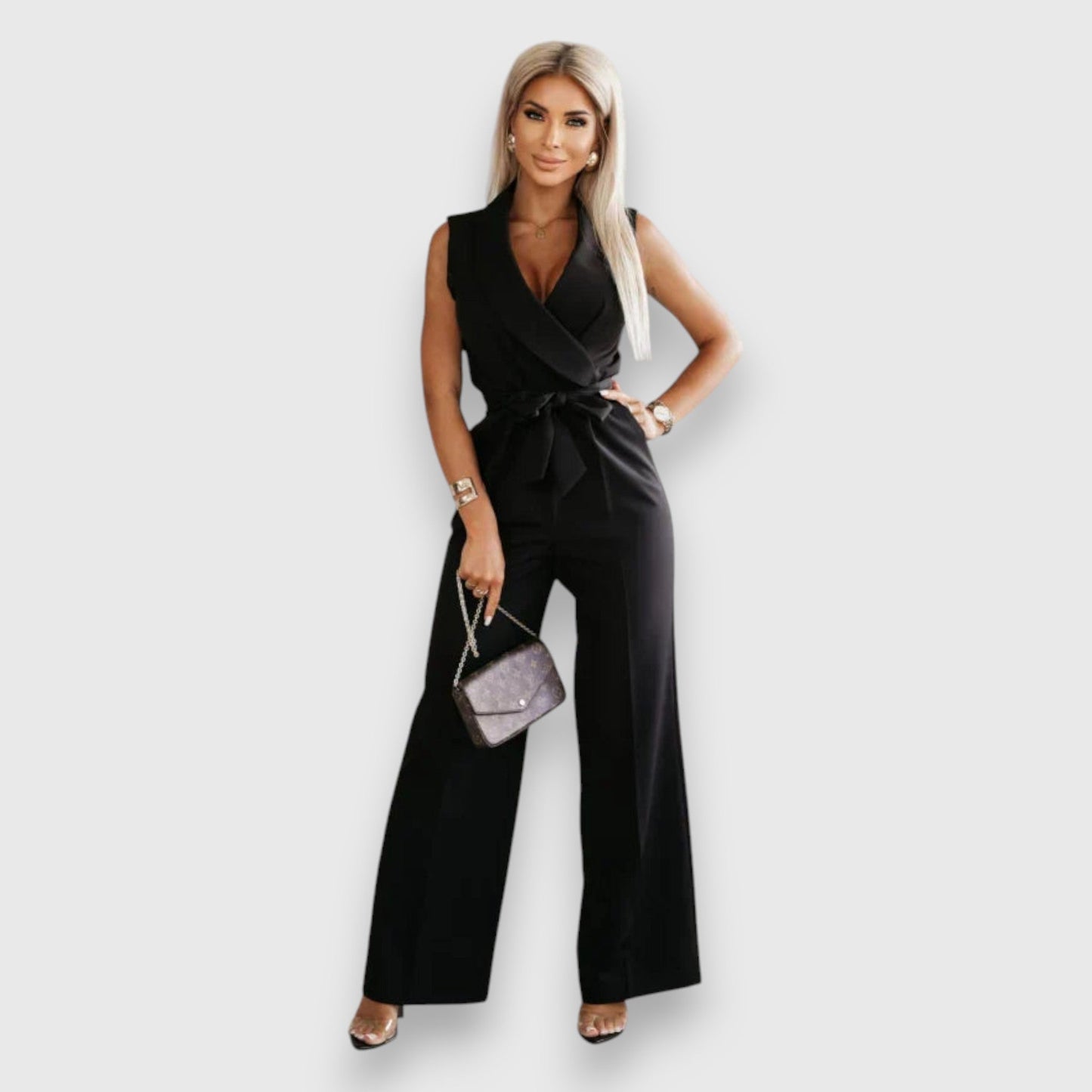 Ninailo | Mono casual con escote en V
