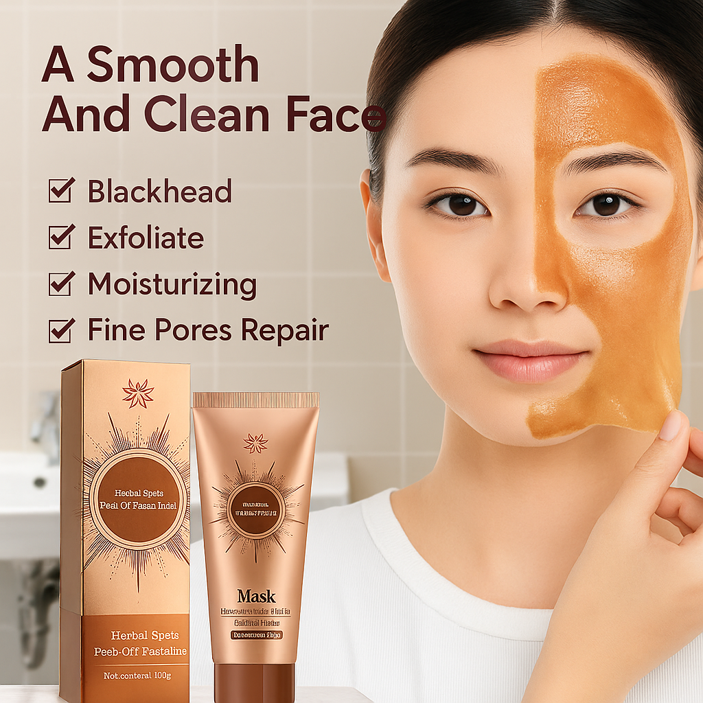 HerbaGlow | Mascarilla exfoliante para el rostro