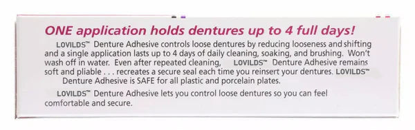 DentaSeal | Adhesivo para Dentaduras de Larga Duración