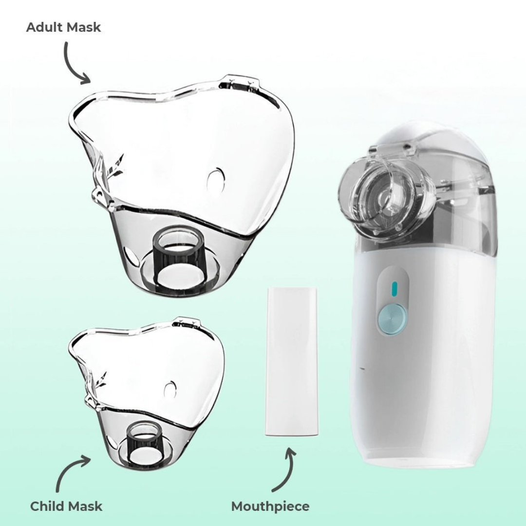 BreezeFlow | Nebulizador Portátil para Niños y Adultos
