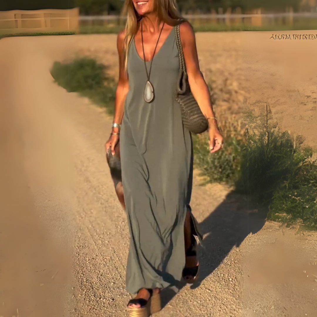 Anoul | Vestido largo para la playa