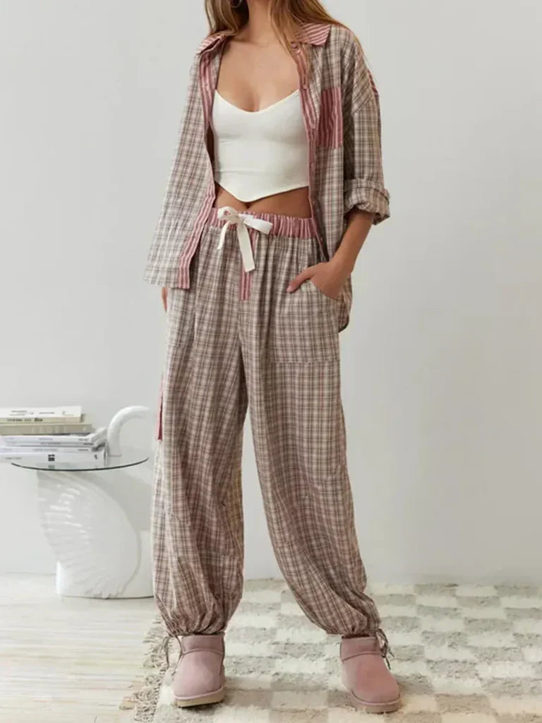 Hana | Conjunto de Pijama para estar en Casa