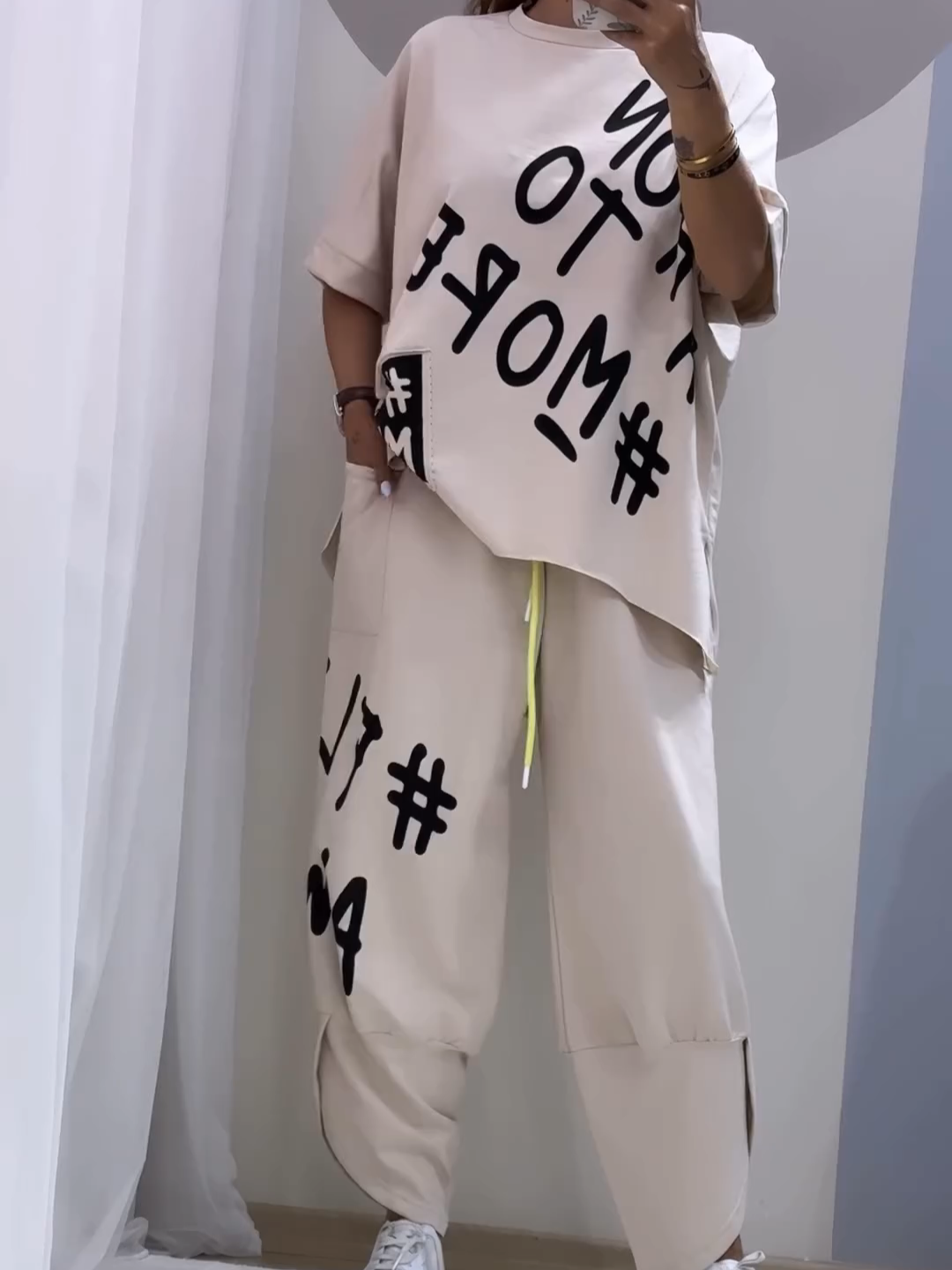 Alphosine | Conjunto Casual estilo Oversize