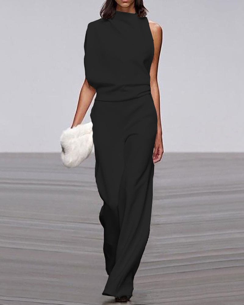 Kate | Mono Elegante de Cuello Alto