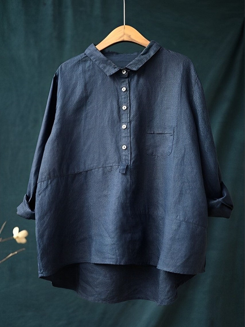 Amelia | Camisa Elegante de Manga Larga