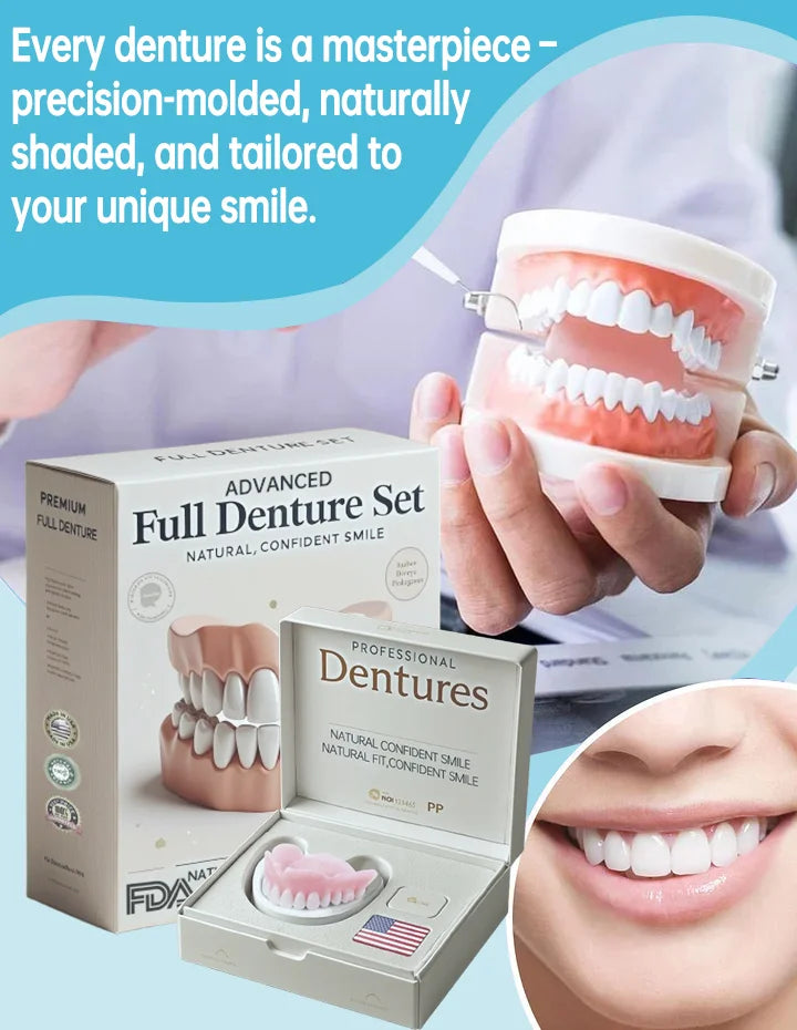 DentureSet Pro | Juego Completo de Dentaduras