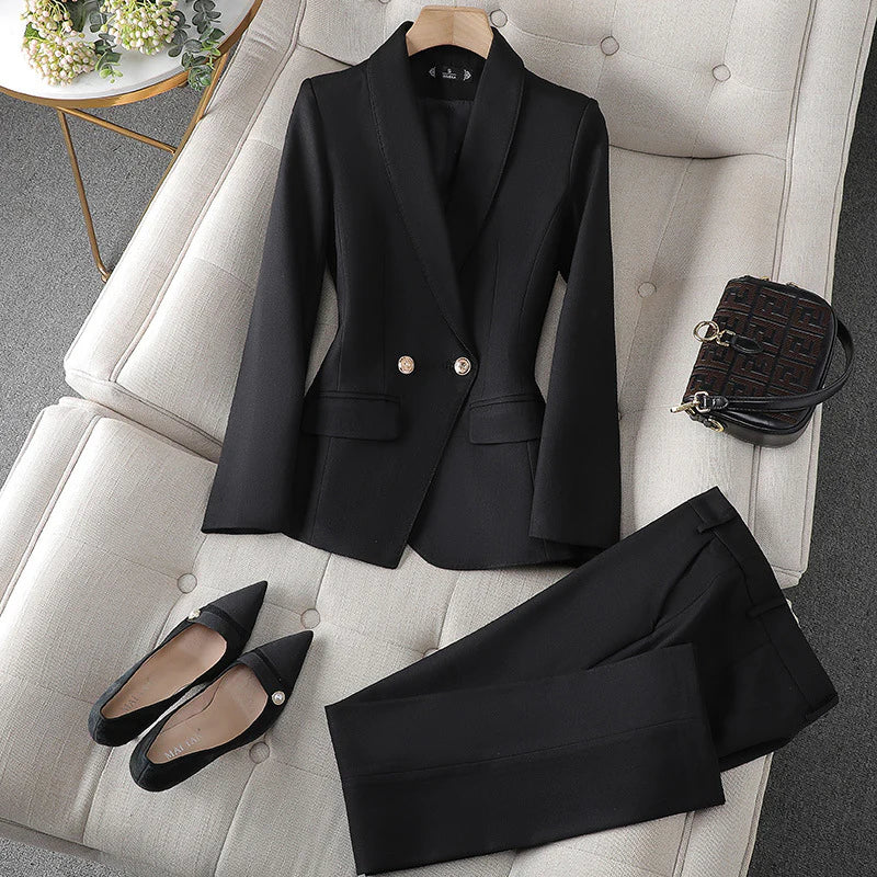 Kalea | Conjunto Elegante de Blazer y Pantalones