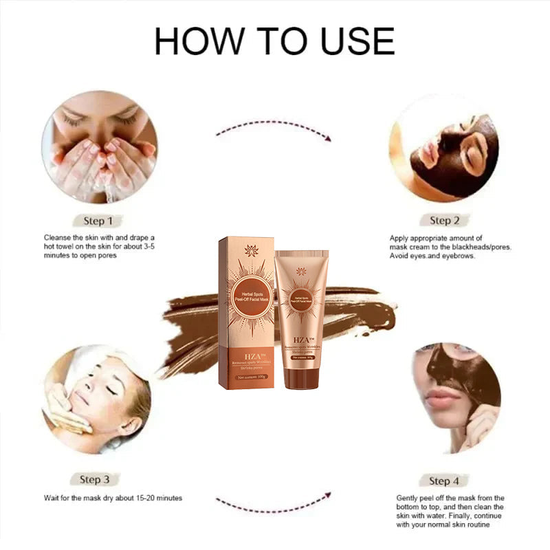 HerbaGlow | Mascarilla exfoliante para el rostro