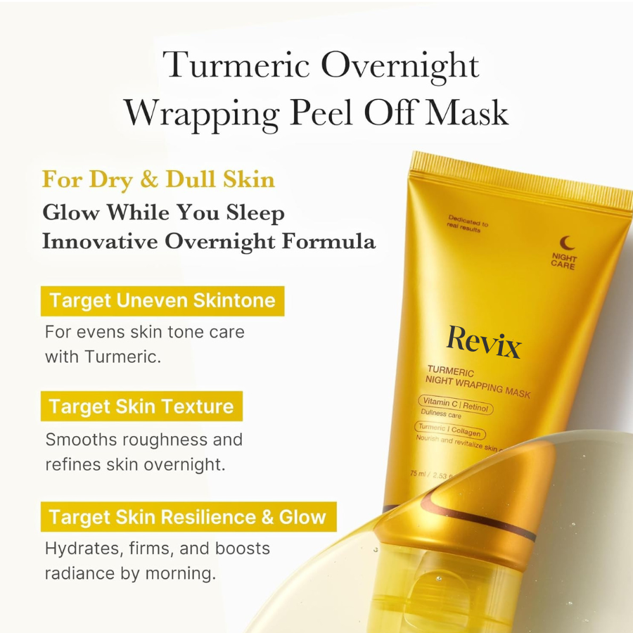 Revix | Mascarilla Peel-off para una Piel Más Brillante y Suave