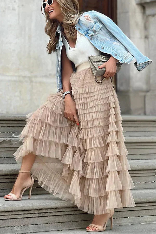 Benedetta | Falda Larga de Tul