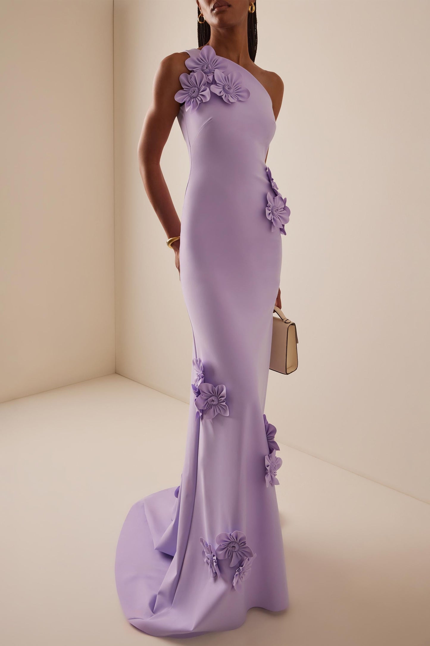 Wernice | Vestido Largo Elegante con Cola