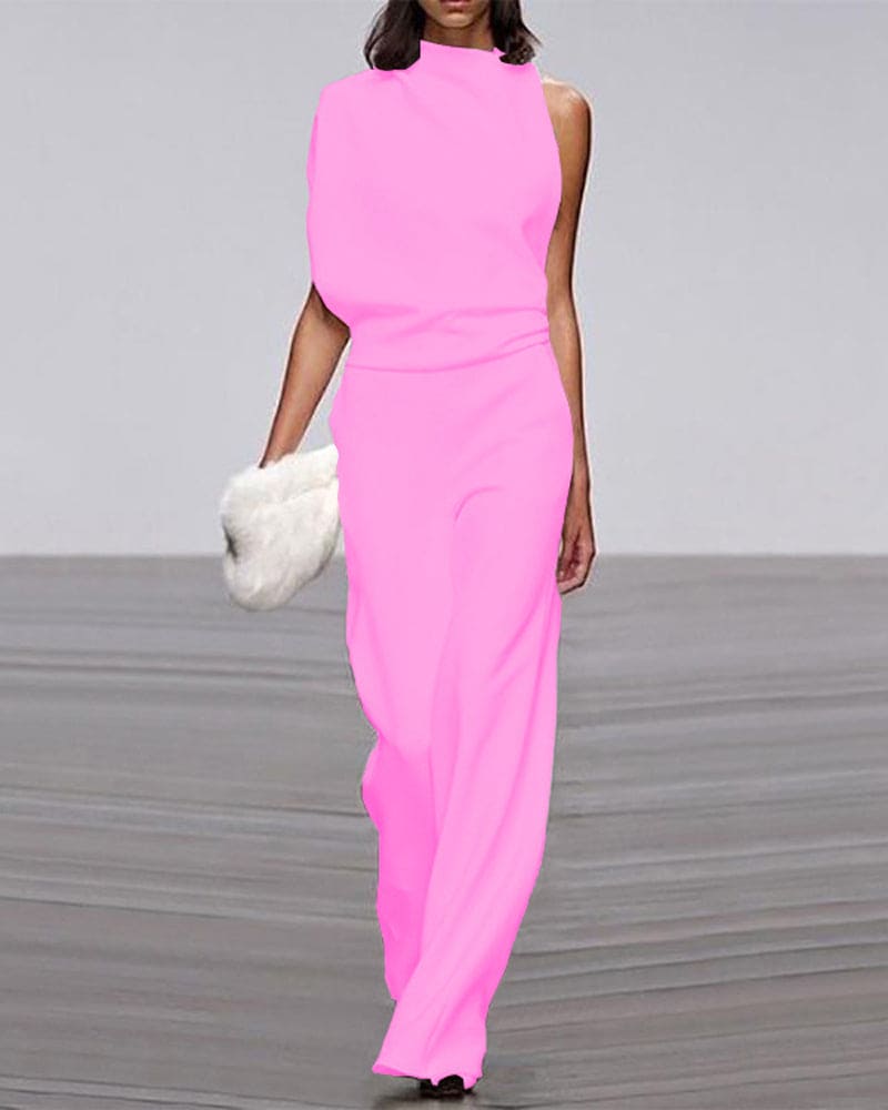 Kate | Mono Elegante de Cuello Alto