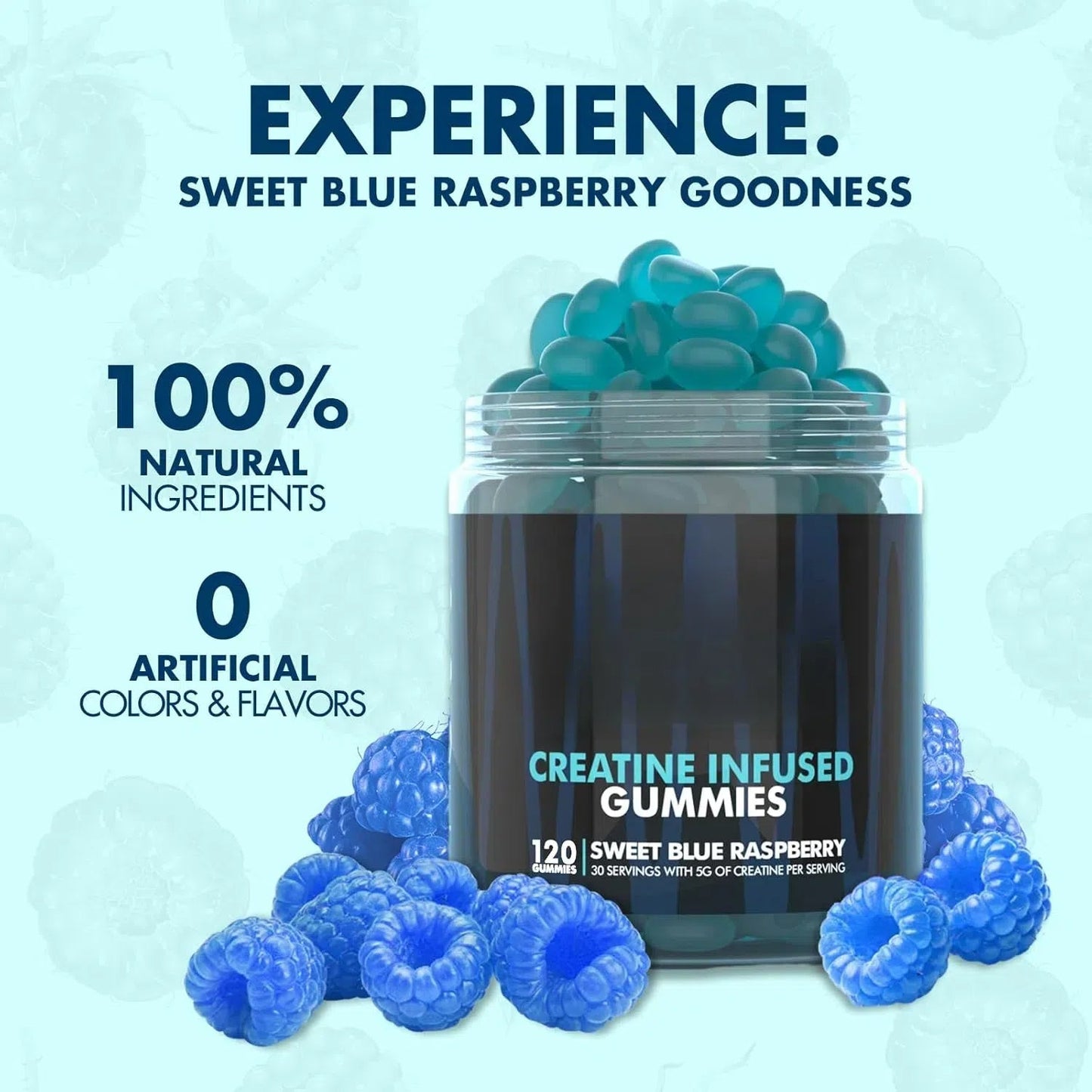 CreaGummy | Gominolas de Creatina para Aumentar la Fuerza, Energía y Rendimiento