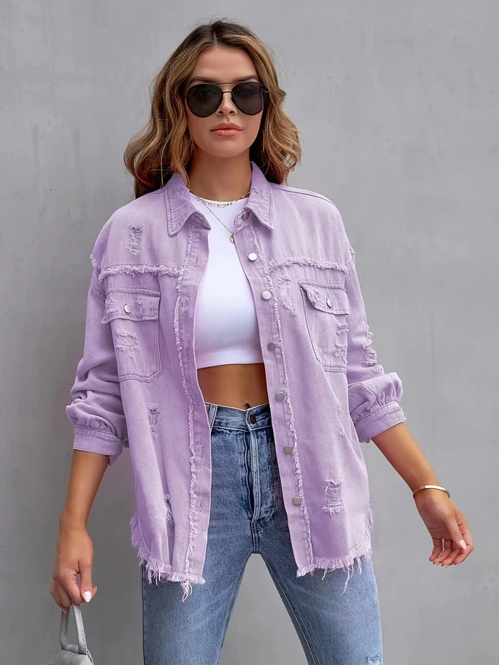 Lucrecia | Chaqueta de Jeans para Mujer