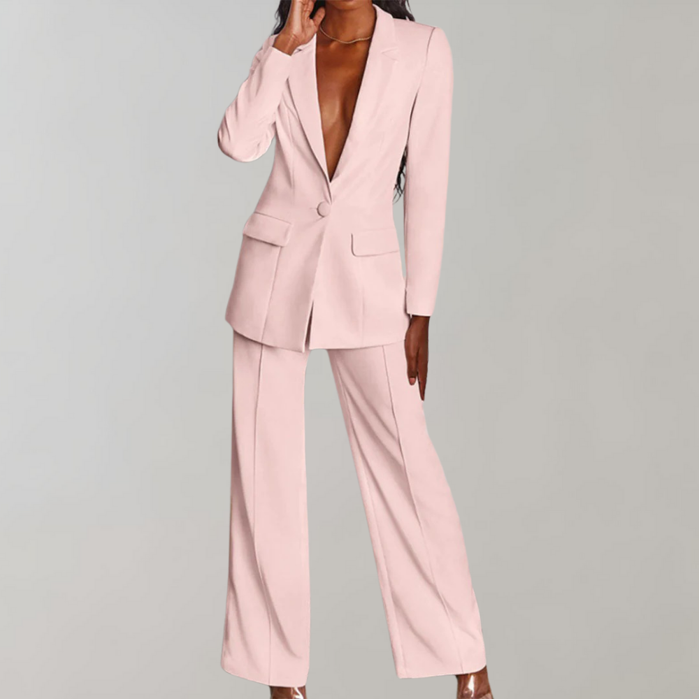 Gretel | Conjunto Elegante de Blazer y Pantalón