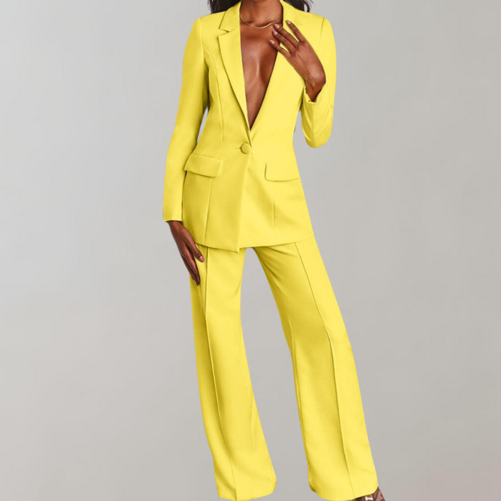 Gretel | Conjunto Elegante de Blazer y Pantalón