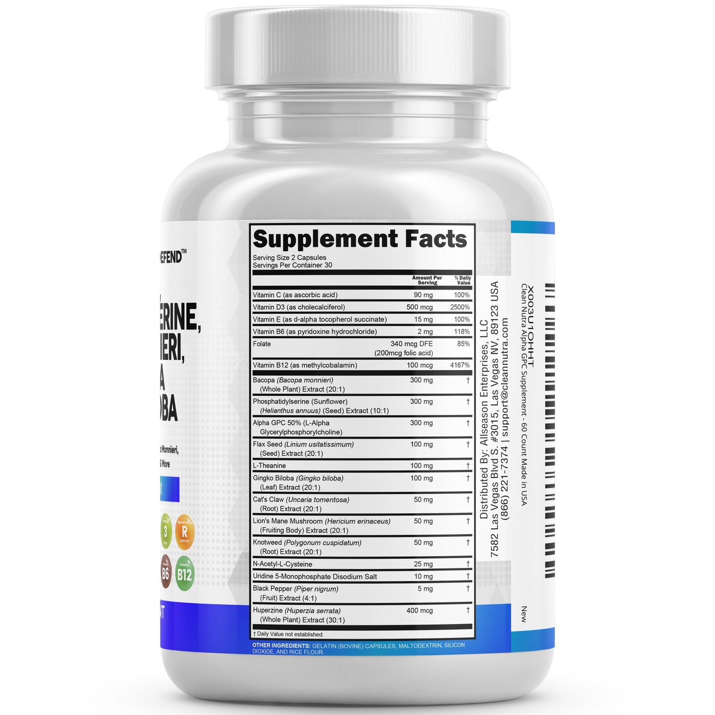 CogniDefend | El complejo vitamínico que potencia tu concentración diaria