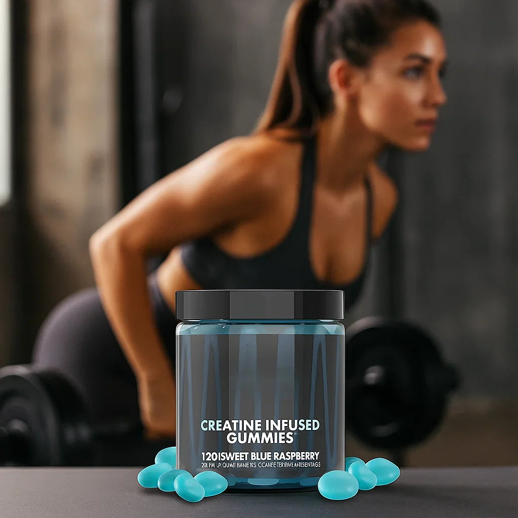 CreaGummy | Gominolas de Creatina para Aumentar la Fuerza, Energía y Rendimiento