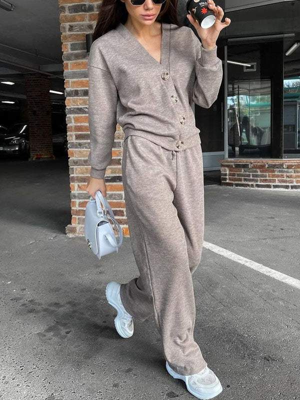 Giada | Conjunto Cómodo de Chaqueta y Pantalón