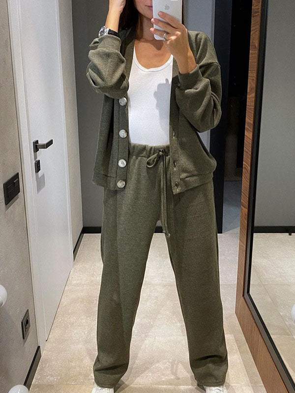 Giada | Conjunto Cómodo de Chaqueta y Pantalón