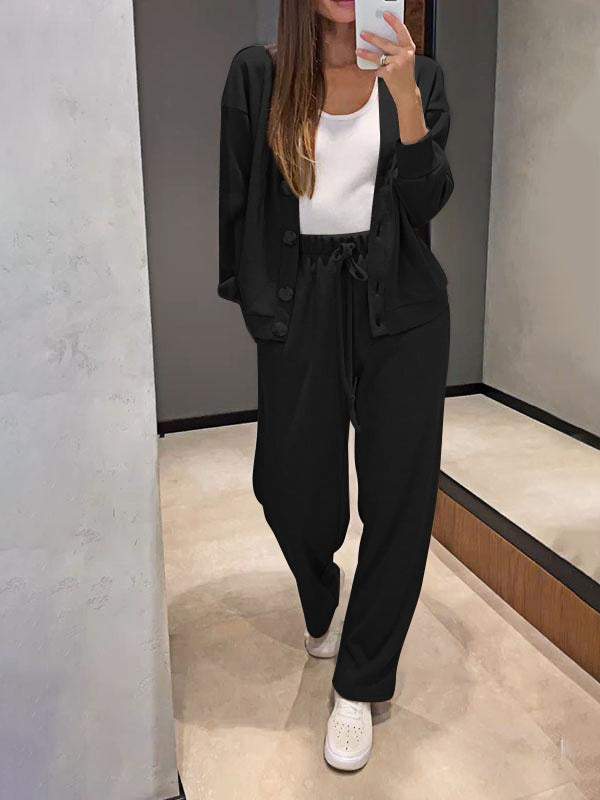 Giada | Conjunto Cómodo de Chaqueta y Pantalón