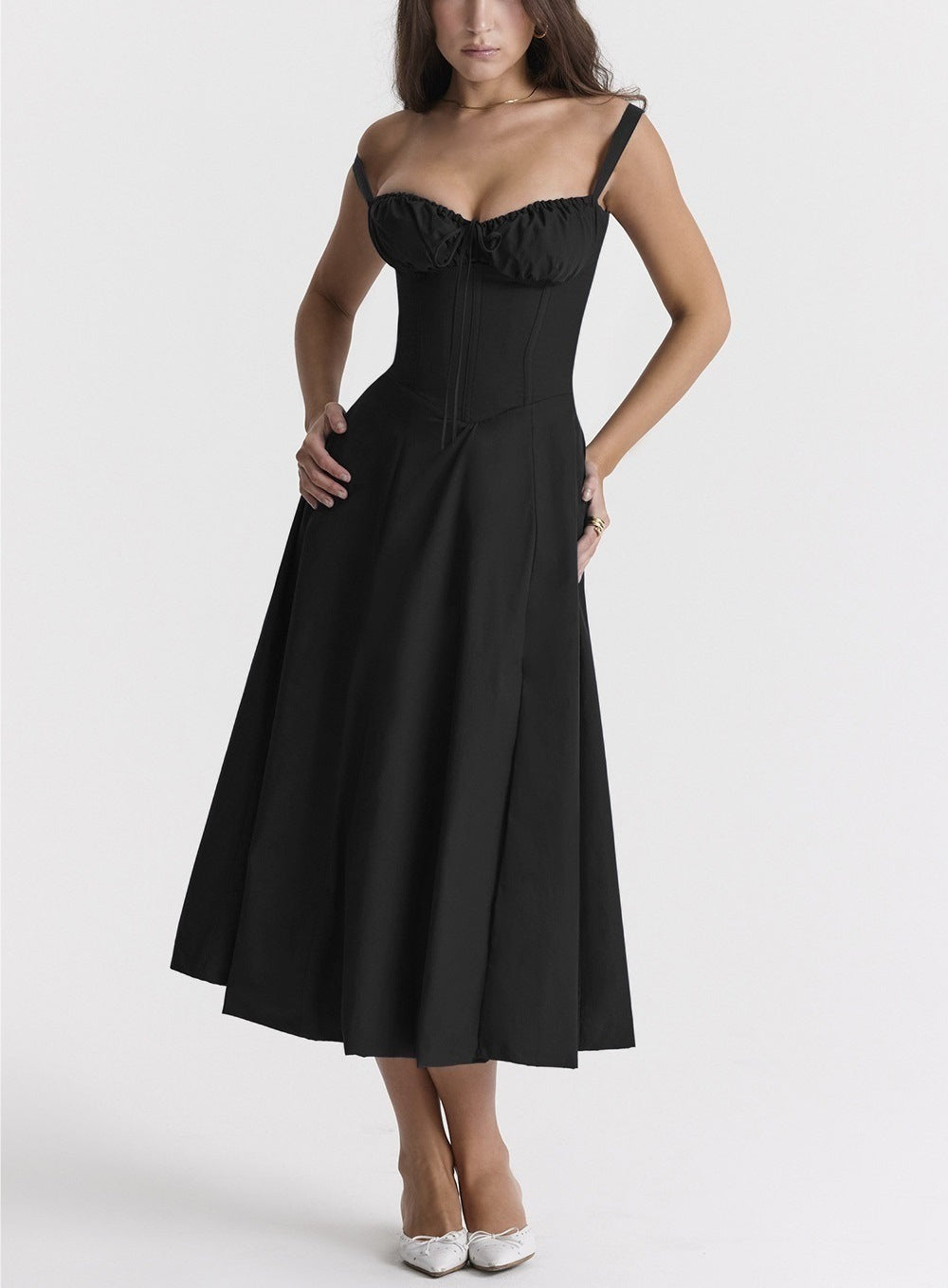 Roberta | Vestido Midi Elegante para Fiesta