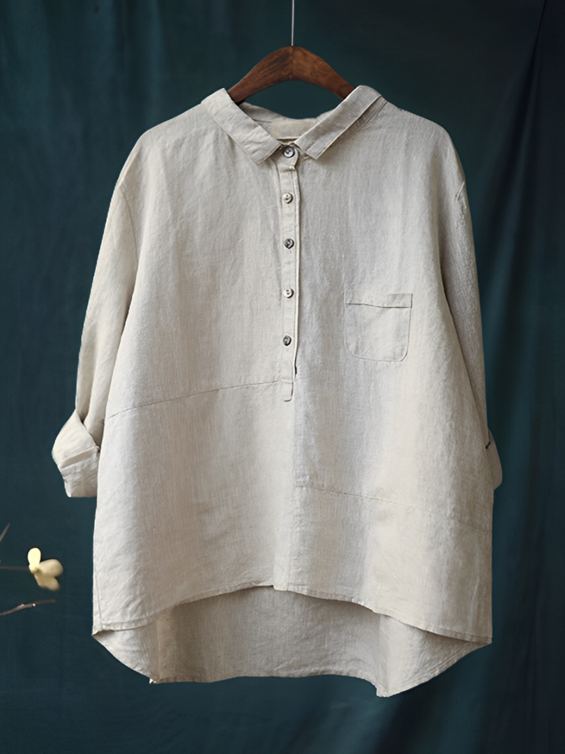 Amelia | Camisa Elegante de Manga Larga