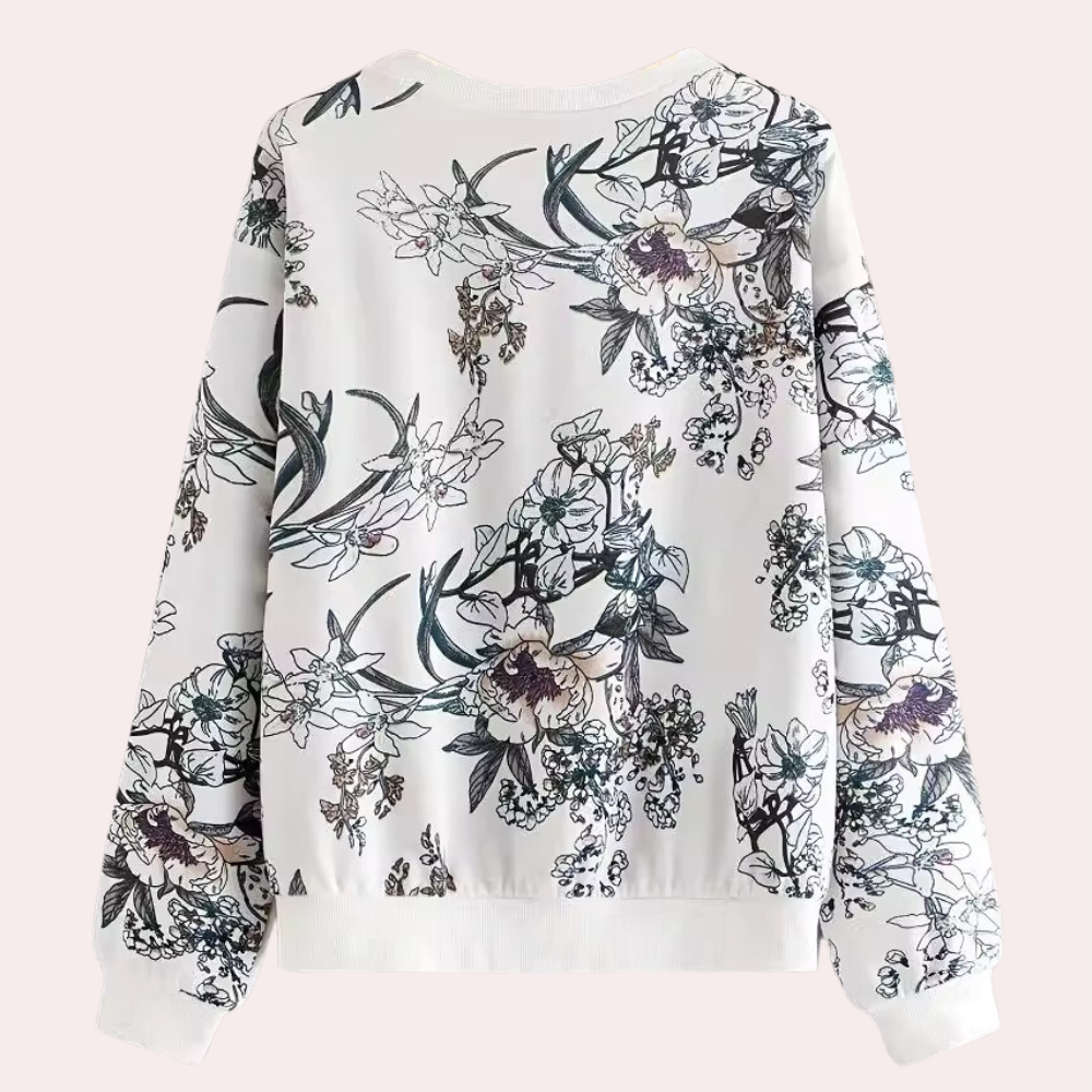Gracie | Suéter Moderno con Estampado Floral