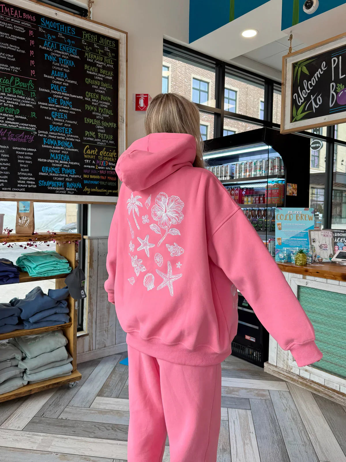 Madeleine | Sudadera con Capucha de diseño tropical