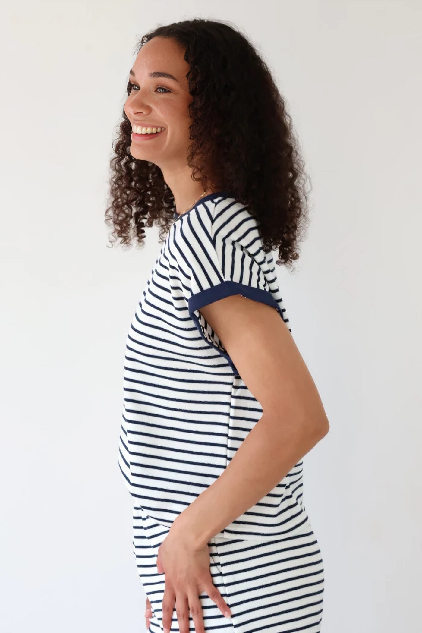 Navy | Pantalones Cortos y Camiseta a Juego