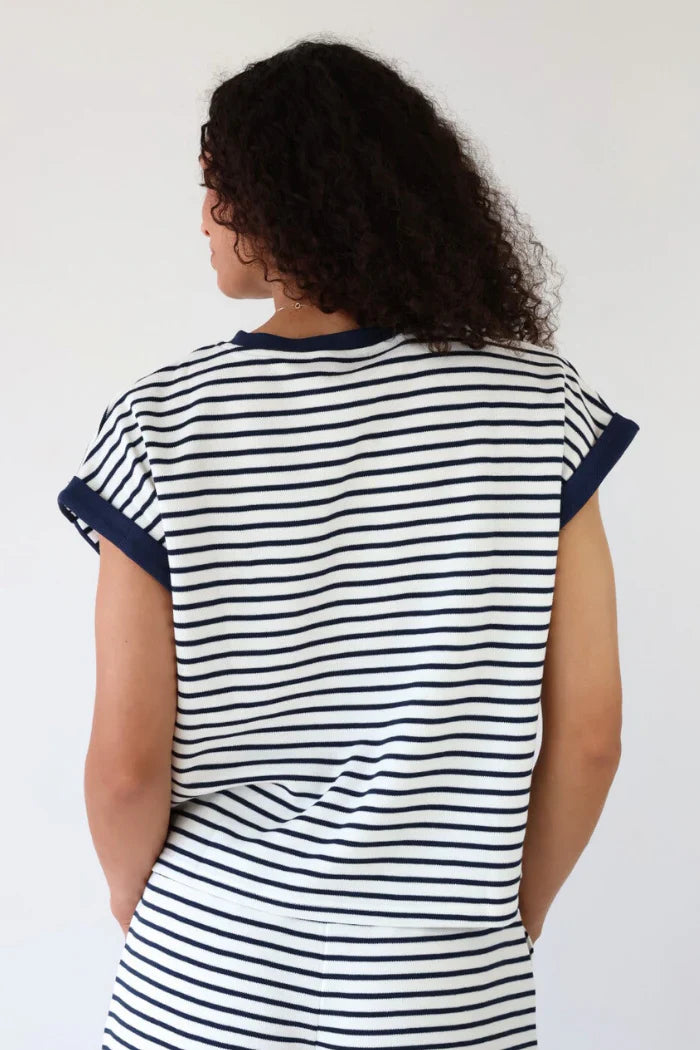 Navy | Pantalones Cortos y Camiseta a Juego