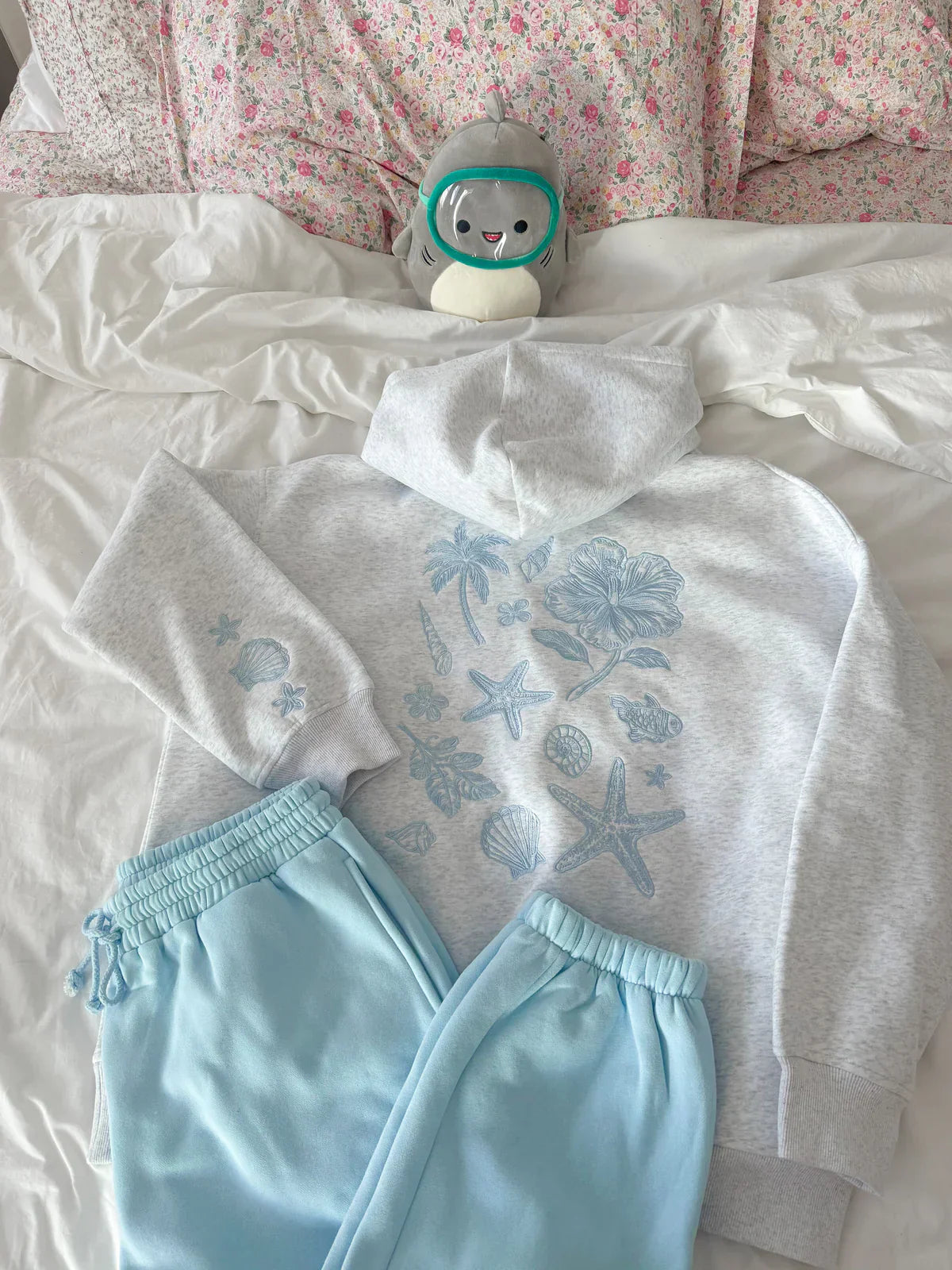 Madeleine | Sudadera con Capucha de diseño tropical
