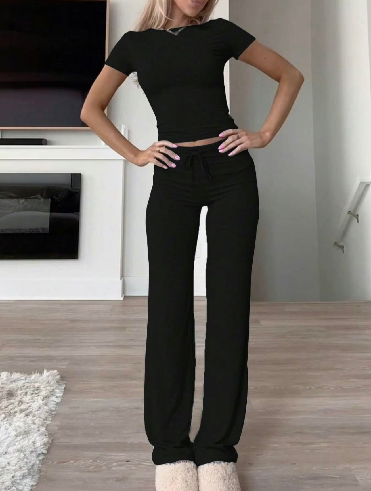 Daisy | Conjunto Cómodo de pantalones y top