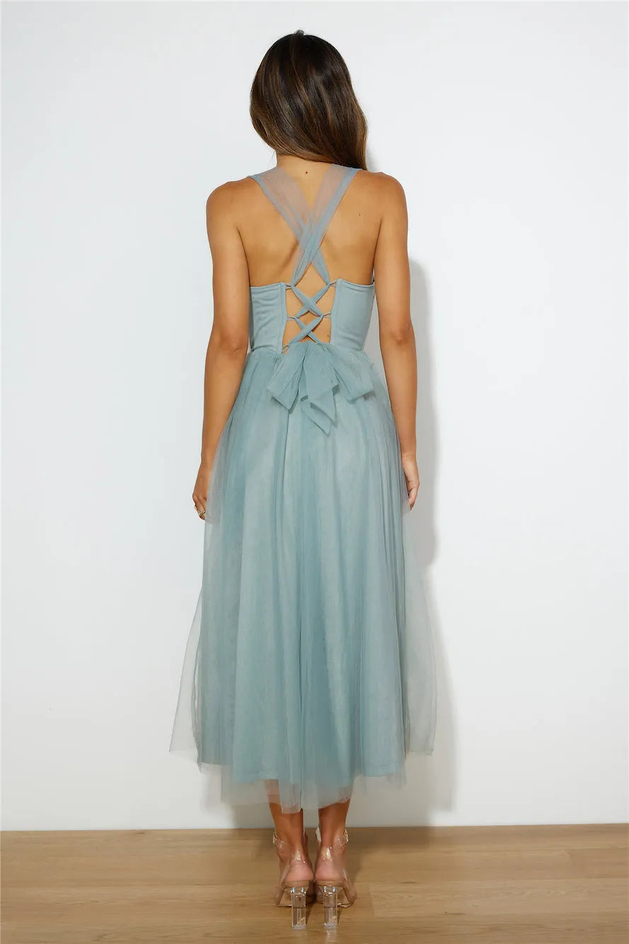 Wayra | Vestido Midi con Falda Fluida