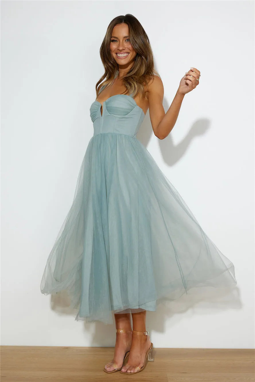 Wayra | Vestido Midi con Falda Fluida