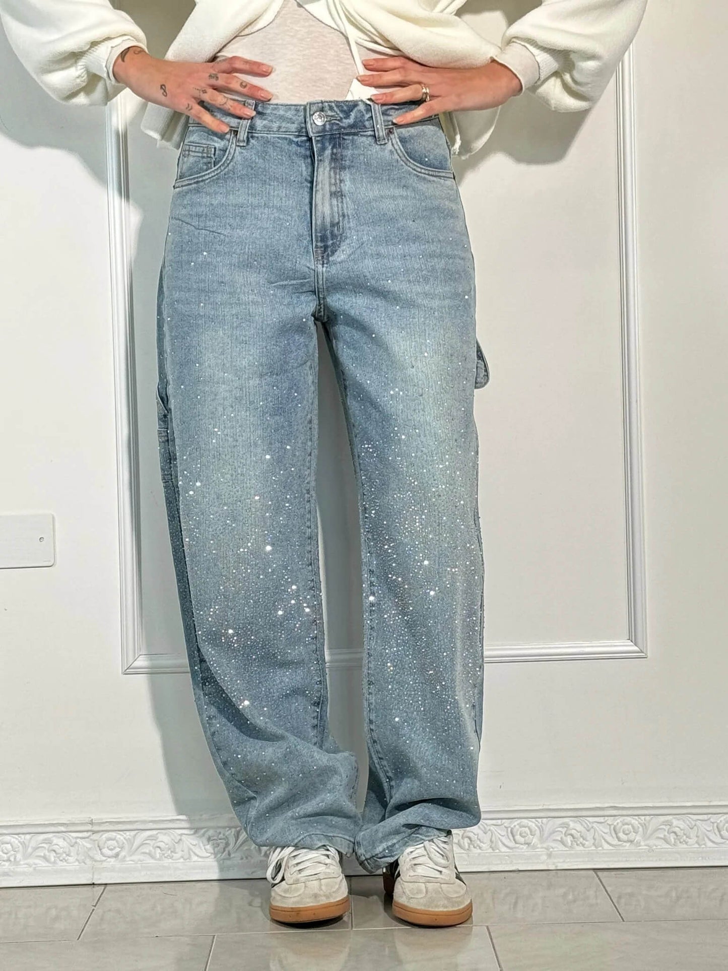 Yohanais | Pantalones de Jeans Oversized