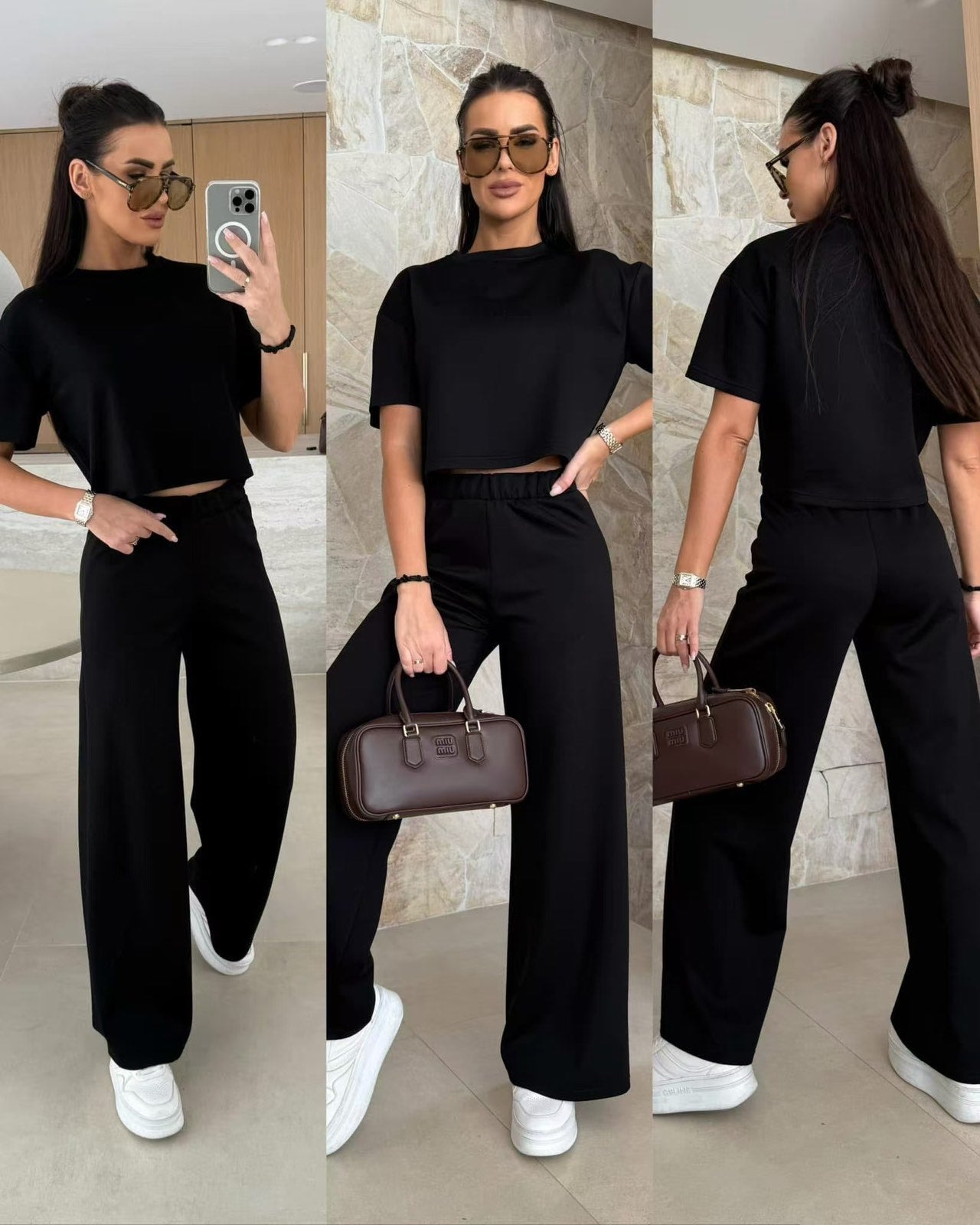 Jayla | Conjunto Cómodo de pantalones y top
